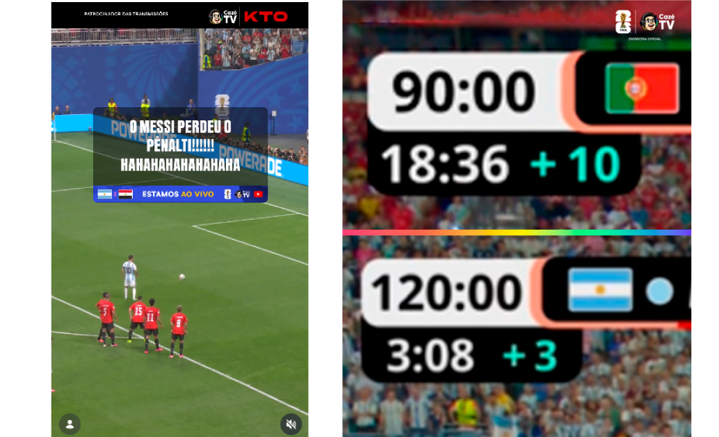 Ragebait em TNT Sports